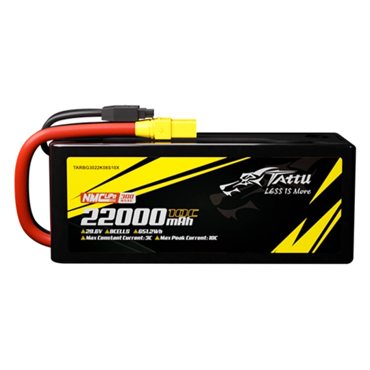 Tattu 300Wh/kg 22000mAh 8S1P 29.6V 10C