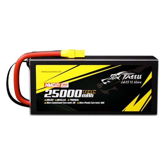 Tattu 300Wh/kg 25000mAh 8S1P 29.6V 10C