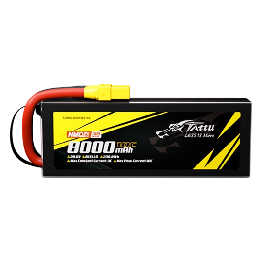 Tattu 380Wh/kg 8000mAh 8S1P 29.6V 10C