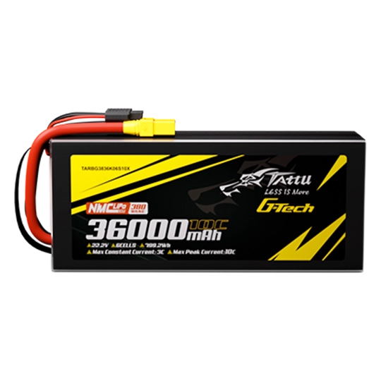 Tattu 380Wh/kg 36000mAh 6S1P 22.2V 10C