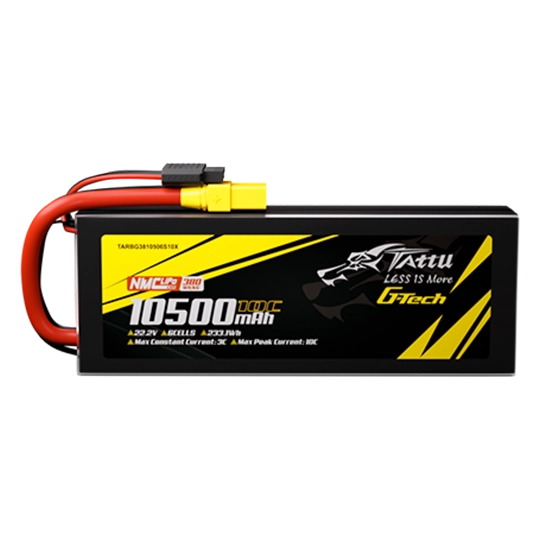 Tattu 380Wh/kg 10500mAh 6S1P 22.2V 10C