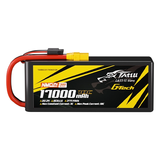 Tattu 300Wh/kg 17000mAh 6S1P 22.2V 10C