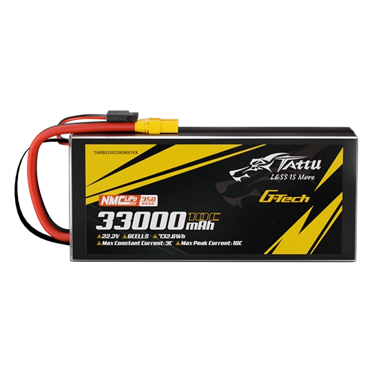 Tattu 350Wh/kg 33000mAh 6S1P 22.2V 10C