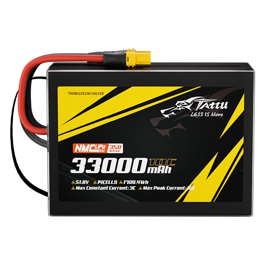 Tattu 350Wh/kg 33000mAh 14S1P 51.8V 10C