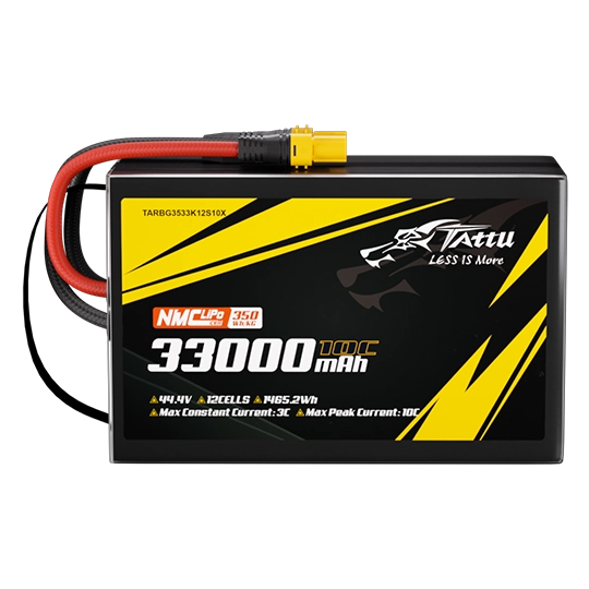 Tattu 350Wh/kg 33000mAh 12S1P 44.4V 10C