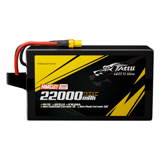 Tattu 300Wh/kg 22000mAh 12S1P 44.4V 10C