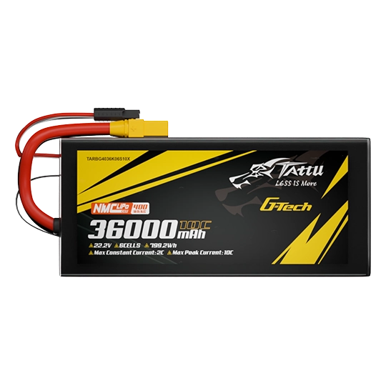 Tattu 400Wh/kg 36000mAh 6S1P 22.2V 10C
