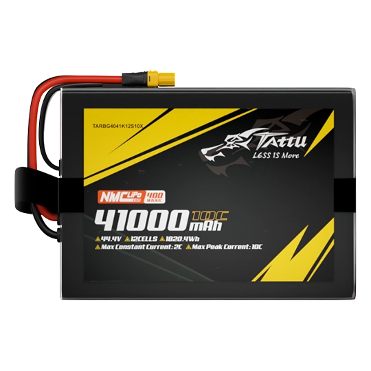 Tattu 400Wh/kg 41000mAh 12S1P 44.4V 10C
