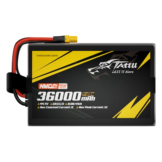 Tattu 450Wh/kg 36000mAh 12S1P 44.4V 5C